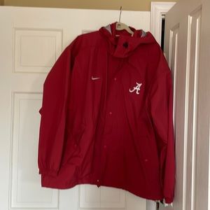 Alabama Nike Team Rain coat XL